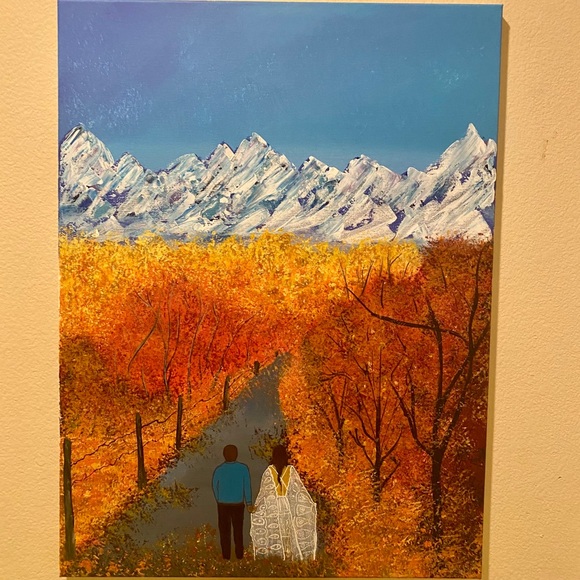 Custom couple painting